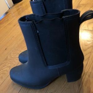 Jeffrey Campbell Shoes - Jeffery Campbell rainboot waterproof booties sz 8 Jeffrey Campbell Shoes - Jeffery Campbell rainboot waterproof booties sz 8